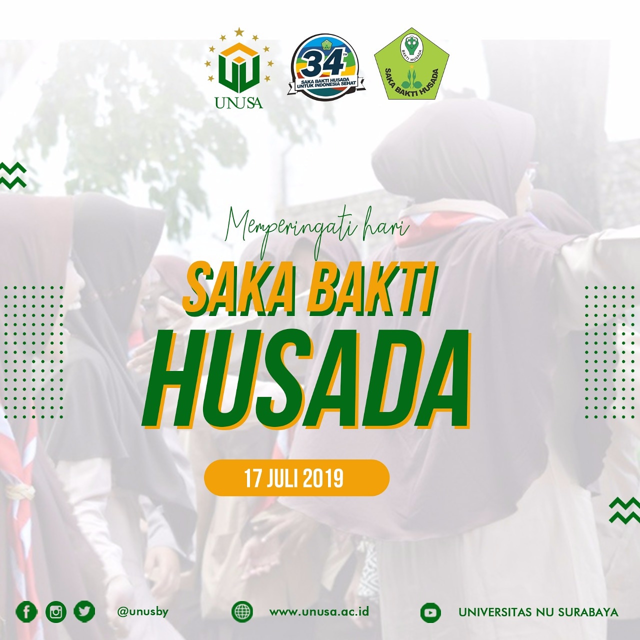 Hari Saka Bakti Husada Ke 34 Unusa