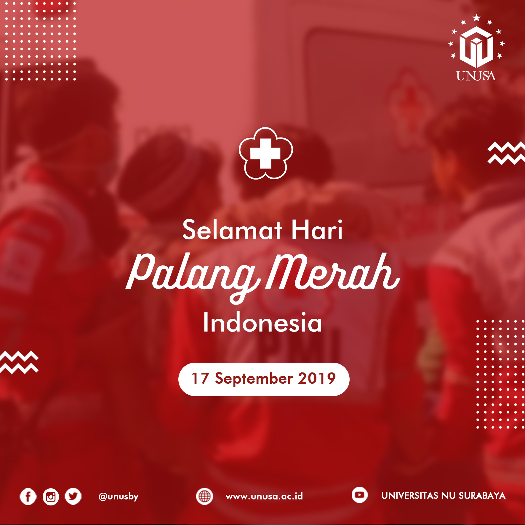 Hari Palang Merah Indonesia UNUSA