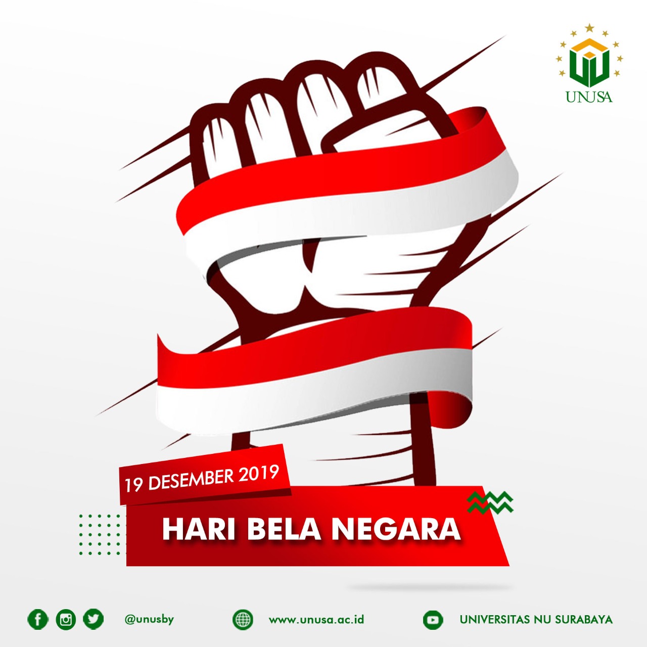 Hari Bela Negara 19 Desember 2019 - UNUSA