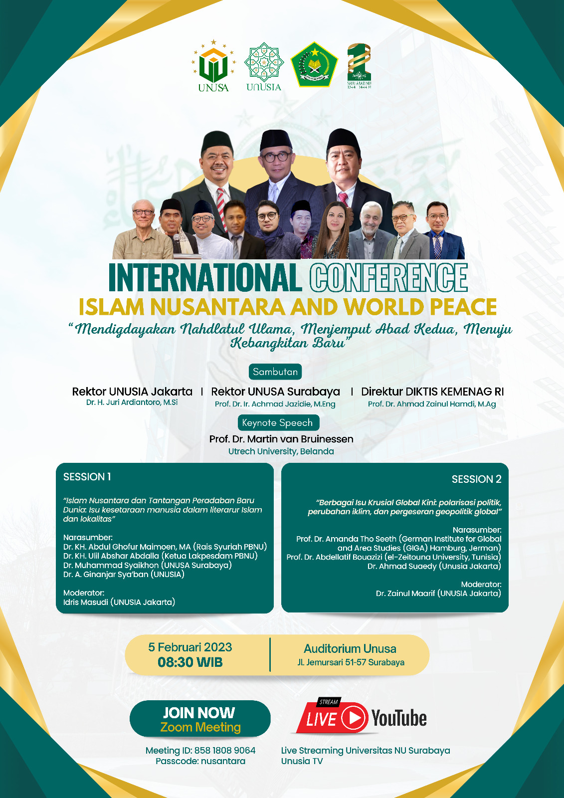 International Conference Islam Nusantara and World Peace