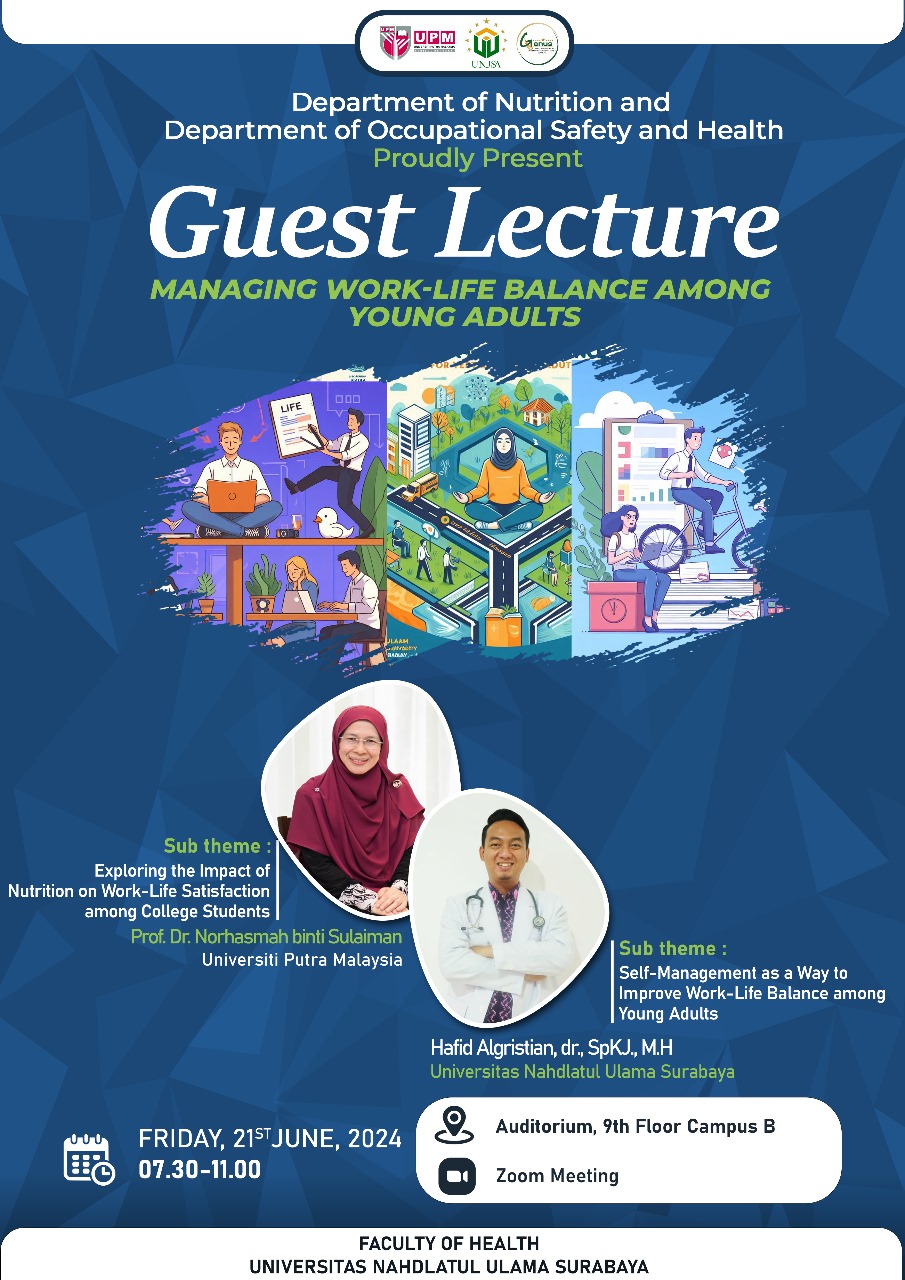Guest Lecture Managing Worklife Balance Among Young Adults