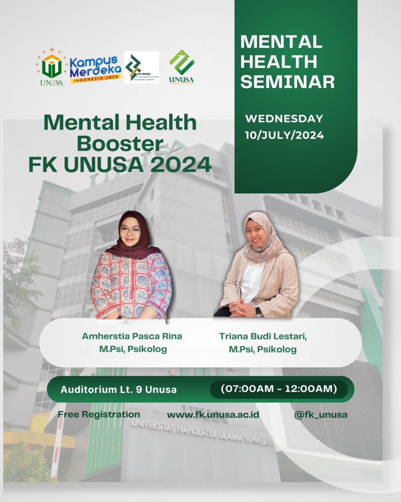 Mental Health Booster Seminar 2024